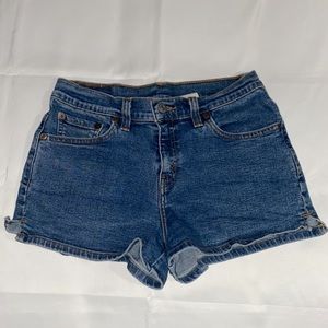 Vintage 2002 Levi’s Blue Denim Jean Shorts